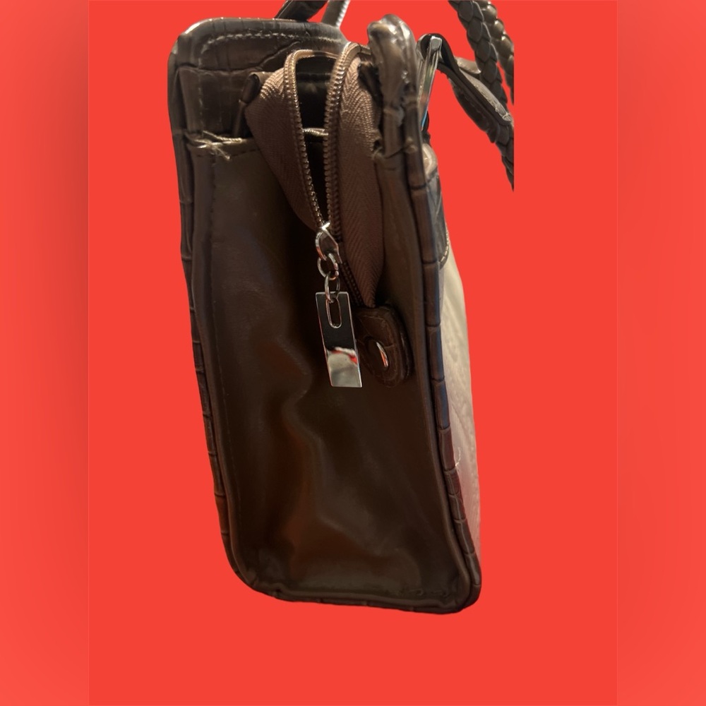Bueno Brown and Tan Shoulder Purse - Picture 9 of 13